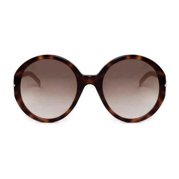Gucci Brown Round Sunglasses - Picture 1 of 5